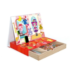 Bộ Đồ Chơi Gỗ Nam Châm Thay Trang Phục Công Chúa (Hộp Ngăn Kéo) - XKIDS