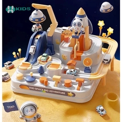 Đồ Chơi Đường Đua Không Gian Cho Bé – Bộ Phi Hành Gia & Xe Ô Tô Vũ Trụ Tương Tác 10 Cấp Độ