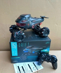 Xe Cá Mập Địa Hình Điều Khiển Từ Xa Có Phun Khói S883 - Xe Drift Cho Bé 6+