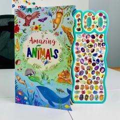 Đồ Chơi Âm Thanh Amazing Animals 100 Nút Bấm Tiếng Anh Cho Bé – Khám Phá Thế Giới Động Vật