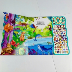 Đồ Chơi Âm Thanh Amazing Animals 100 Nút Bấm Tiếng Anh Cho Bé – Khám Phá Thế Giới Động Vật