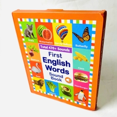 Đồ Chơi Âm Thanh First English Words Sound Book – 470+ Âm Thanh, Có Phím Đàn Cho Bé