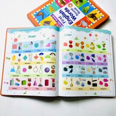 Đồ Chơi Âm Thanh First English Words Sound Book – 470+ Âm Thanh, Có Phím Đàn Cho Bé