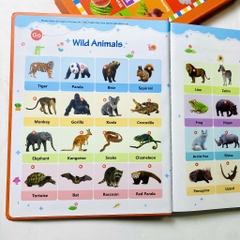 Đồ Chơi Âm Thanh First English Words Sound Book – 470+ Âm Thanh, Có Phím Đàn Cho Bé