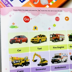 Đồ Chơi Âm Thanh First English Words Sound Book – 470+ Âm Thanh, Có Phím Đàn Cho Bé
