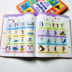 Đồ Chơi Âm Thanh First English Words Sound Book – 470+ Âm Thanh, Có Phím Đàn Cho Bé