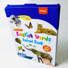 Đồ Chơi Âm Thanh My First English Words Sound Book – 300+ Từ Vựng, 13 Chủ Đề Cho Bé