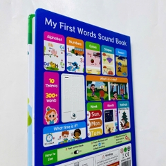 Đồ Chơi Âm Thanh My First Words Sound Book – 300 Từ Vựng, 10 Chủ Đề Cho Bé 3+