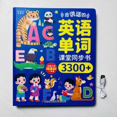Đồ Chơi Âm Thanh Song Ngữ Anh – Trung 3300+ Từ Vựng Cho Bé – Kèm Dây Sạc