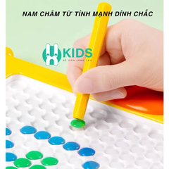 Bảng Vẽ Xếp Hình Nam Châm Cho Bé 30x30cm – Ghép Hạt Theo Mẫu, Rèn Tư Duy Sáng Tạo