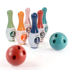 Bộ Đồ Chơi Bowling 6 Pin 2 Bóng Cho Bé