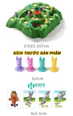 Bộ trò chơi thỏ vượt bẫy giải trí vui nhộn cho trẻ em và gia đình