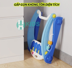 Thảm nhạc nằm chơi kết hợp xe tập đi đa năng 2in1