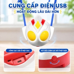 Quạt đeo cổ trẻ em hình siêu nhân Tj-31B