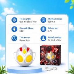 Quạt đeo cổ trẻ em hình siêu nhân Tj-31B