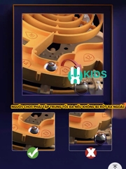 Đồ chơi quả bóng Rubik 3D giải đố mê cung Maze Ball giúp phát triển trí tuệ thông minh sư tập trung cho bé và người lớn