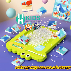 Bảng Xếp Hình Ghép Tranh Trượt Số Puzzle Cho Bé