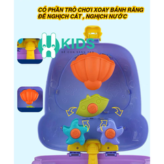 Vali Đồ Chơi Xúc Cát Cỡ Lớn Cho Bé – Bộ Chơi Cát Nước Hình Động Vật Nhiều Phụ Kiện