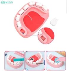 Bộ Đồ Chơi Bác Sĩ Bằng Gỗ Cho Bé, Dụng Cụ Khám Bệnh Nhập Vai Từ 36 Tháng