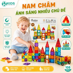 Bảng Nam Châm Ánh Sáng Onshine Nhiều Chủ Đề - Đồ Chơi Giáo Dục STEM Cho Bé