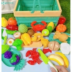 Bộ Đồ Chơi Cắt Rau Củ Guojia Toys 27 Chi Tiết