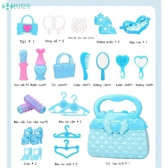 Bộ Búp Bê Công Chúa Băng Tuyết Cho Bé