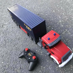 Xe Container Điều Khiển Từ Xa Cỡ Lớn Có Đèn Tỷ Lệ 1:24