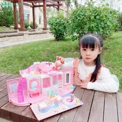 Túi Xách Búp Bê Công Chúa Biến Hình Ngôi Nhà Phòng Ngủ