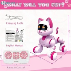 Robot Mèo Máy Điều Khiển Từ Xa Dễ Thương Cho Bé