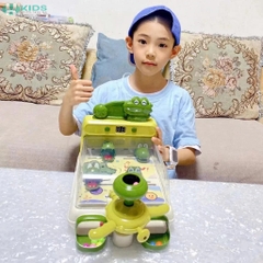 Đồ Chơi Bắn Bi Cá Sấu Tính Điểm Có Âm Thanh Cho Bé