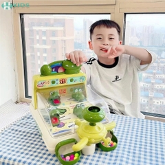 Đồ Chơi Bắn Bi Cá Sấu Tính Điểm Có Âm Thanh Cho Bé