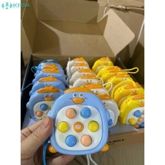 Đồ Chơi Đập Chuột Bấm Tay Hình Vịt, Trò Chơi Phản Xạ Giảm Căng Thẳng Mini