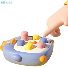 Đồ Chơi Đập Chuột Bấm Tay Hình Vịt, Trò Chơi Phản Xạ Giảm Căng Thẳng Mini