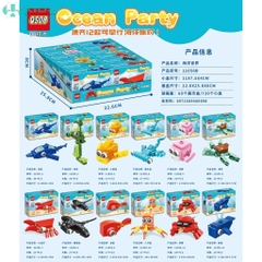 Hộp Xếp Hình Động Vật Biển QS08 Ocean Party