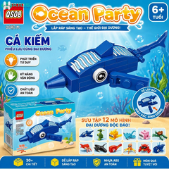 Hộp Xếp Hình Động Vật Biển QS08 Ocean Party