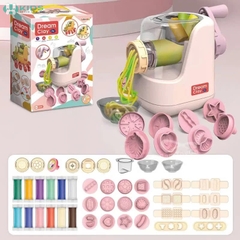 Máy Làm Mì Đất Nặn Dream Clay 22 Chi Tiết, Bộ Khuôn Làm Bánh Nhiều Hình