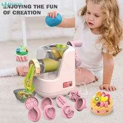 Máy Làm Mì Đất Nặn Dream Clay 22 Chi Tiết, Bộ Khuôn Làm Bánh Nhiều Hình