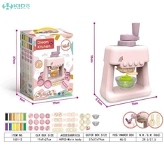 Máy Làm Kem Đất Nặn Dream Kitchen 40pcs, Kèm 12 Màu Đất Nặn Và Khuôn Tạo Hình