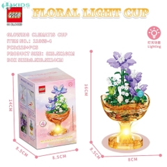 Lốc 6 Hộp Xếp Hình Cốc Hoa Phát Sáng QS08