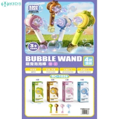 Bộ Bắn Bong Bóng Tự Động Có Đèn LED Hình Thú Cho Bé