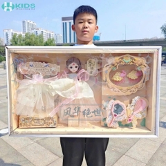 Búp Bê Công Chúa Cổ Trang Thay Trang Phục Kèm Váy Và Phụ Kiện Cho Bé
