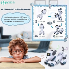 Chó Robot Điều Khiển Thông Minh Dobi Lập Trình Nhiều Động Tác