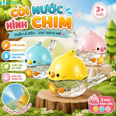 Còi Nước Hình Chim, Đồ Chơi Thổi Còi Chim Có Nước Phát Âm Thanh