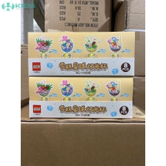 Bộ Xếp Hình Cốc Kem Phát Sáng QS08