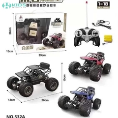 Xe Điều Khiển Địa Hình Hợp Kim 4 Bánh Điều Khiển Từ Xa