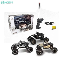 Xe Điều Khiển Địa Hình Hợp Kim 4 Bánh Điều Khiển Từ Xa