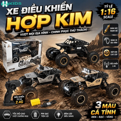 Xe Điều Khiển Địa Hình Hợp Kim 4 Bánh Điều Khiển Từ Xa