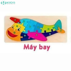 Đồ Chơi Ghép Hình Gỗ Nổi Montessori Cho Bé