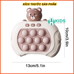 Đồ chơi Pop it thế hệ mới - máy game giải trí bấm nút theo đèn nhạc với nhiều level giảm stress cho mọi lứa tuổi