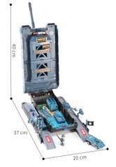 Đồ chơi xe tăng trẻ em cỡ lớn,hiệu ứng âm thanh, ánh sáng, biến hình đa chức năng